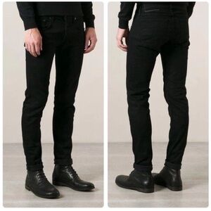 Rag & Bone Black Standard Issue Fit 1 Skinny Jeans